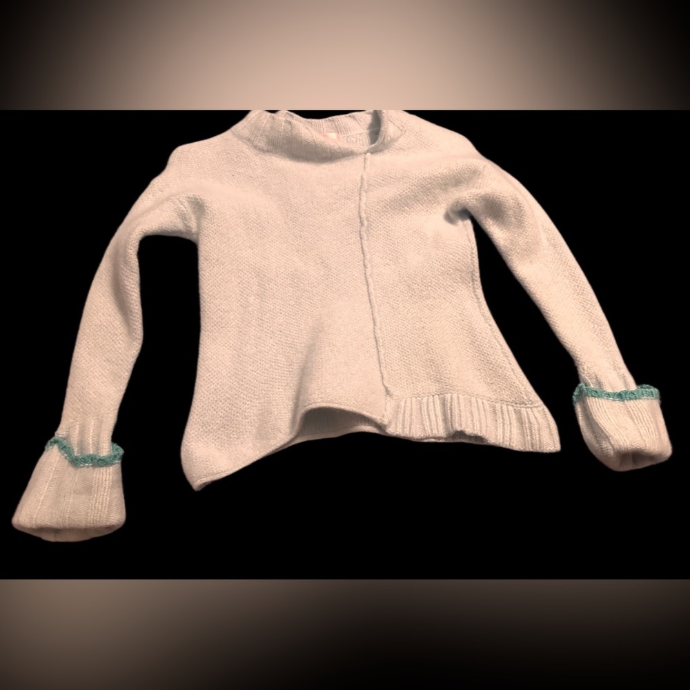The Uptown waffle stitch Cashmere sweater